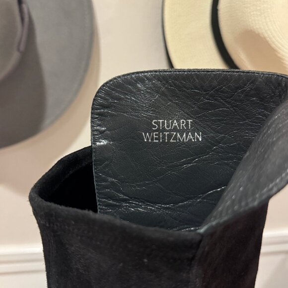 Stuart Weitzman “ALLJACK” Over the Knee black suede boot, size 7.5 - Picture 6 of 6